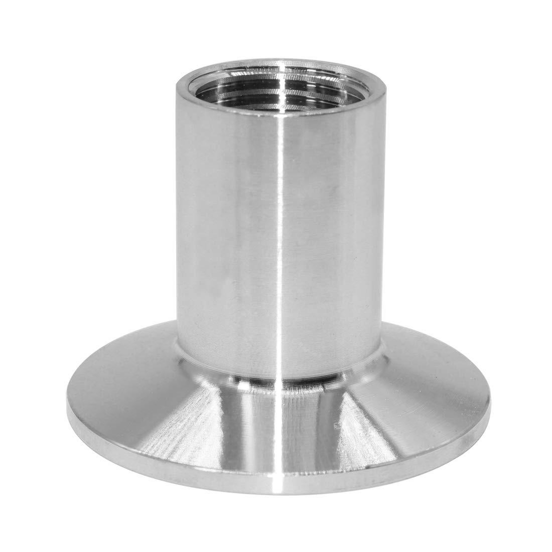 1.5" Tri Clamp to 1/2" NPT Female Stainless Steel Sanitary Fitting Home Brew ...