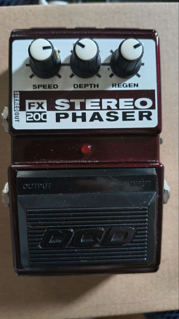 DOD FX200 Stereo Phaser Guitar Effect Pedal