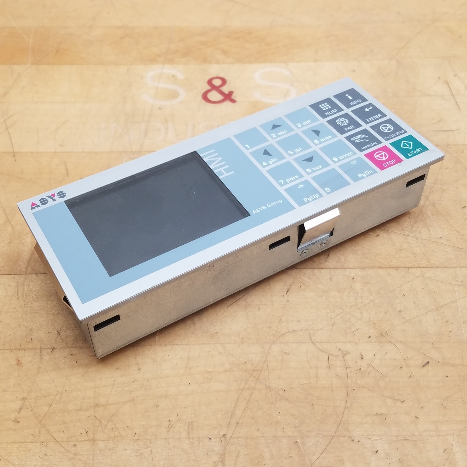 ASYS Group AOPT 350 Version 0001 HMI Operator Interface Panel, 24VDC, 150mA Max