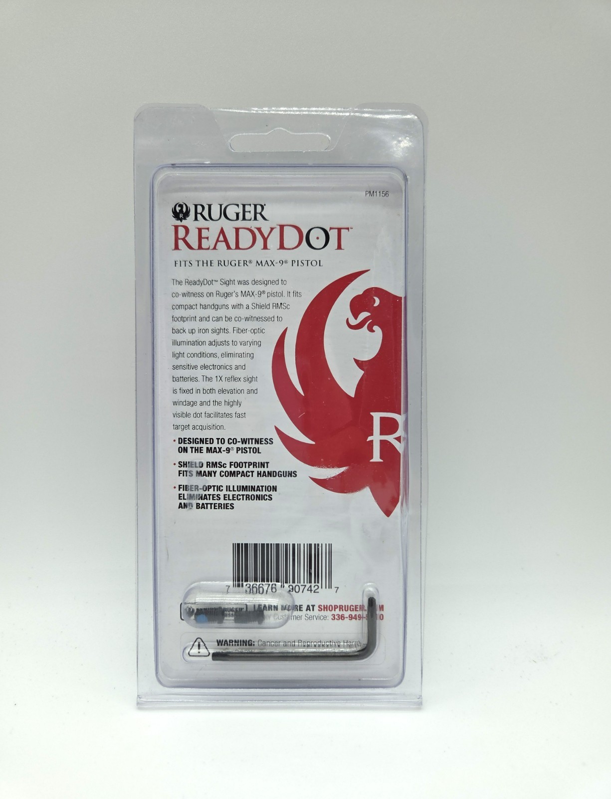 Ruger Readydot Reflex Sight Red Dot 90742