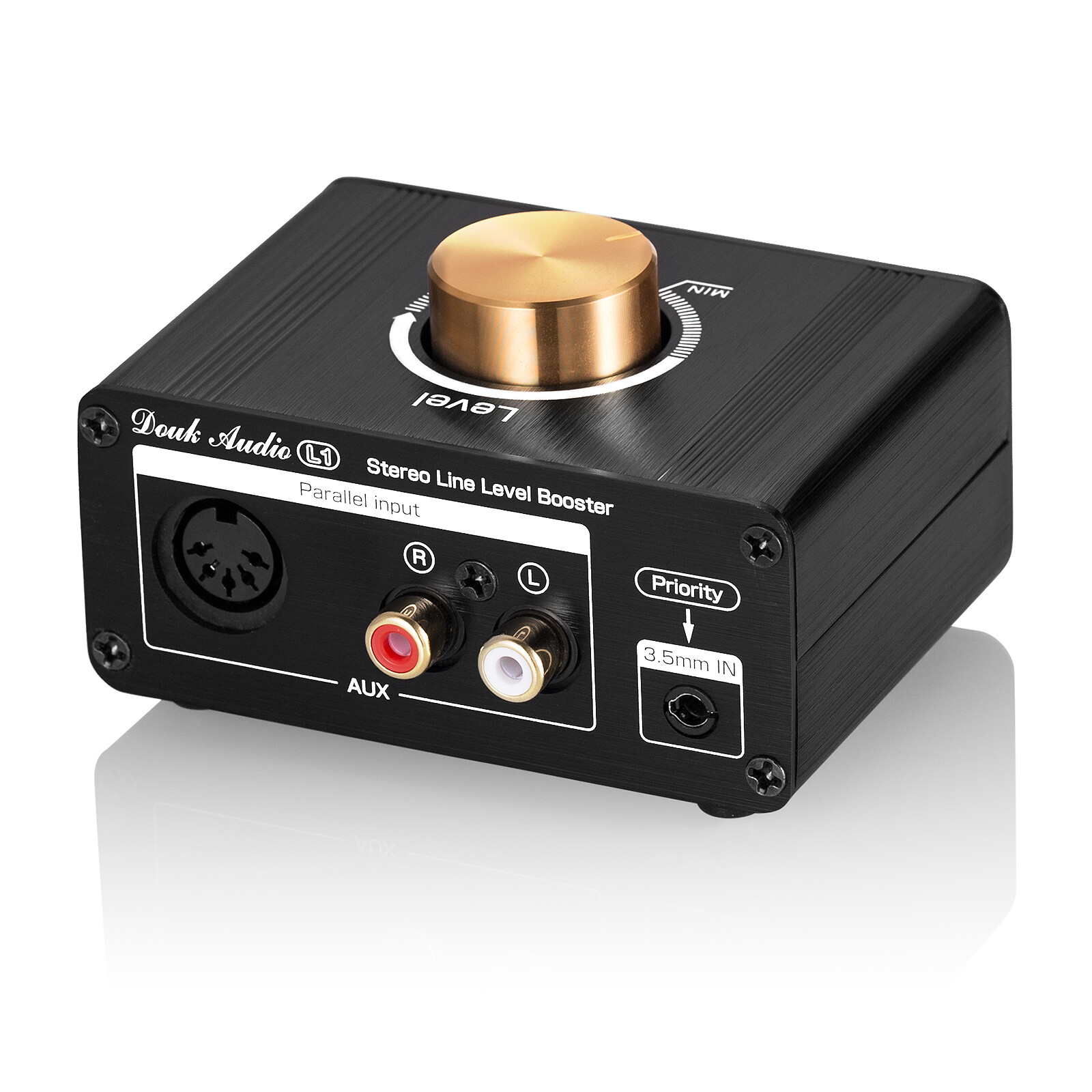 Douk Audio L1 Stereo Line Pre-Amplifier Level Booster for MP3, iPad, iPhone