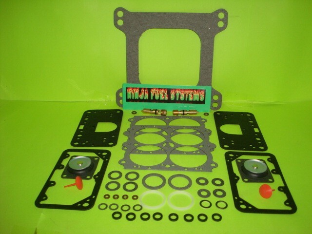 REBUILD KIT FOR HOLLEY 850 4150 MECHANICAL SEC DOUBLE PUMPER CARBURETOR  BLACK