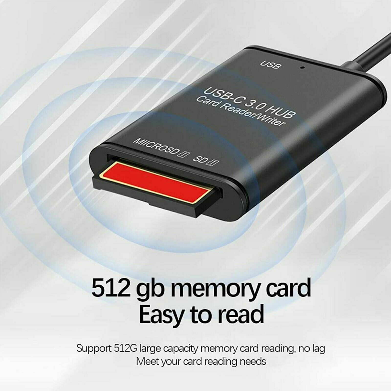 3 in 1 Type C USB OTG Adapter SD/TF Card Reader For Samsung Android Phone