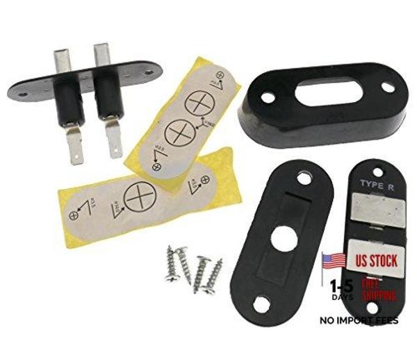 Car Sliding Door Contact Switch - Slide Switch, Black, Manual Operation,