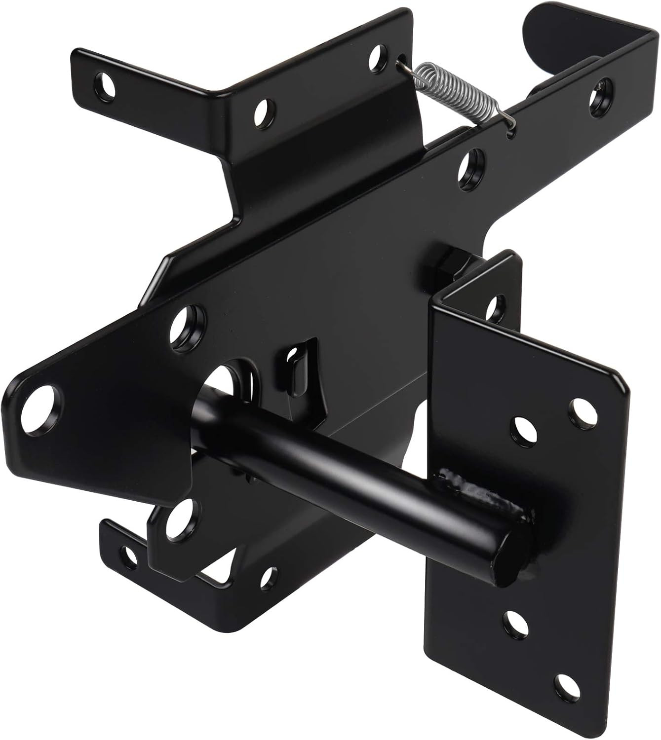 Gate Latches for Wooden Fences Heavy Duty Post Mount Automatic Gravity Lever Spr