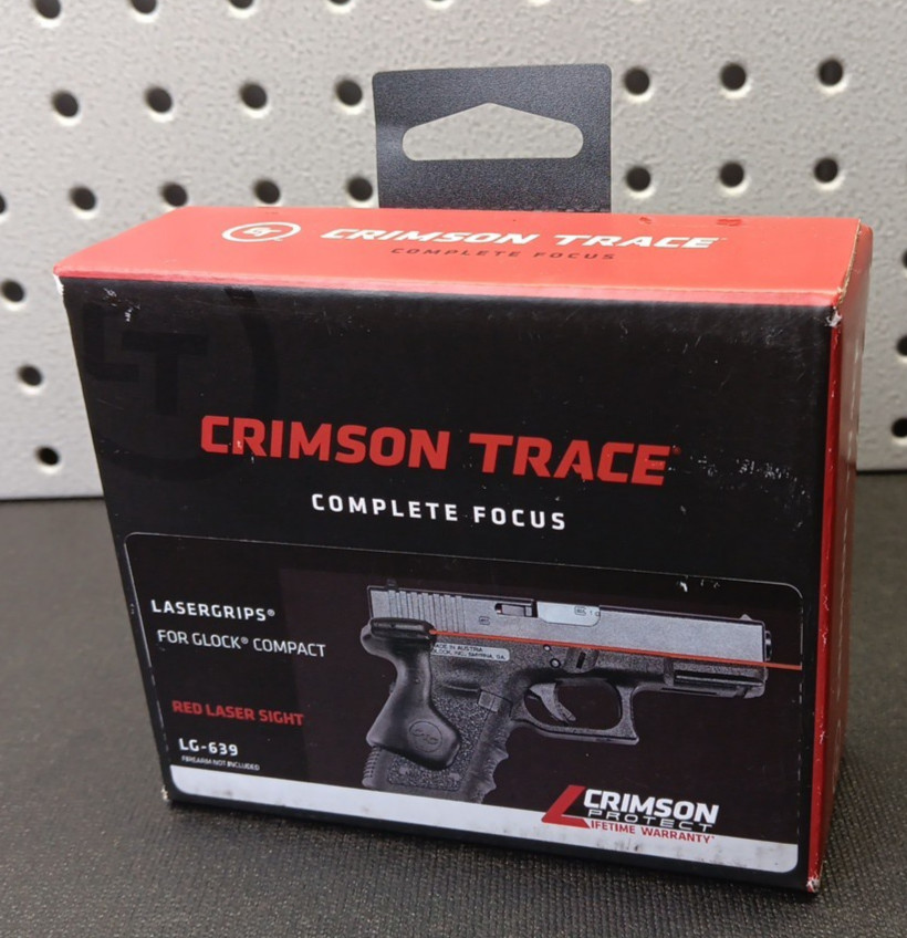 Crimson Trace Lg-639 Lasergrips, Crim 0169101  Glk G3/G4 19/23/25/32/38 (bn)