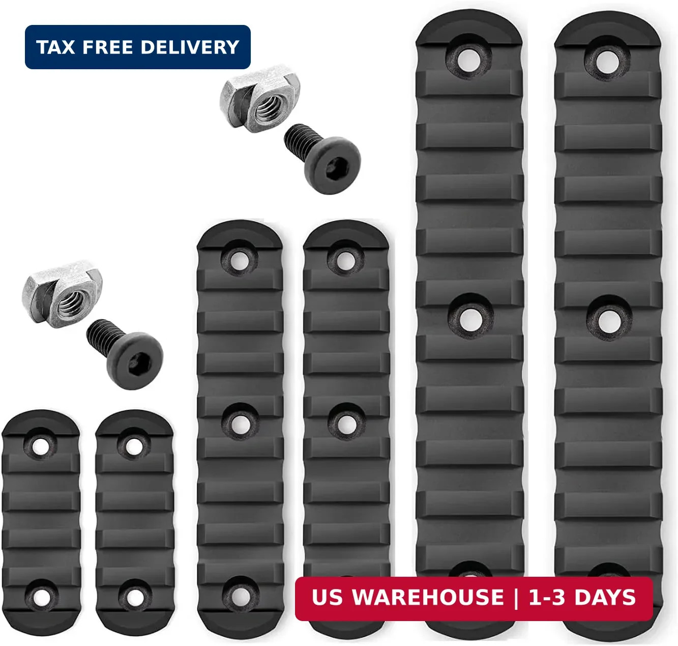 Hunting Scope Flashlight mounts Single Picatinny Rail Section Various Material T