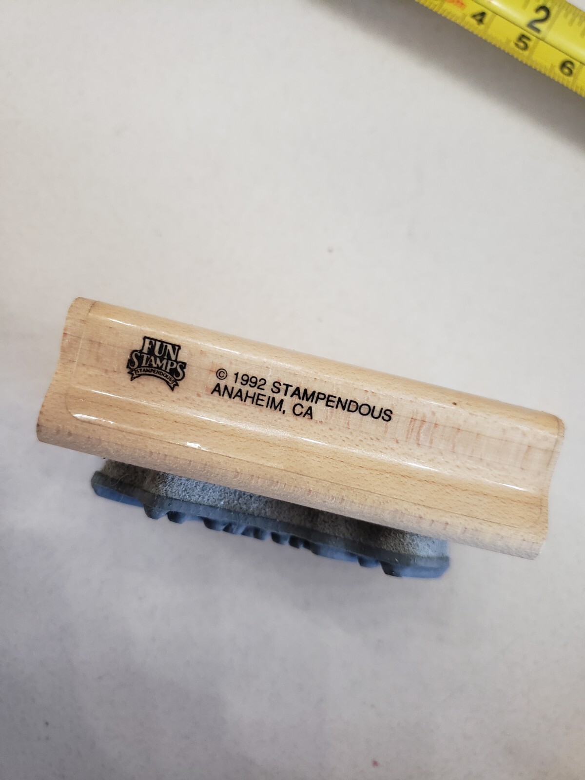 1992 Stampendous L43 Brush Thanks rubber stamp