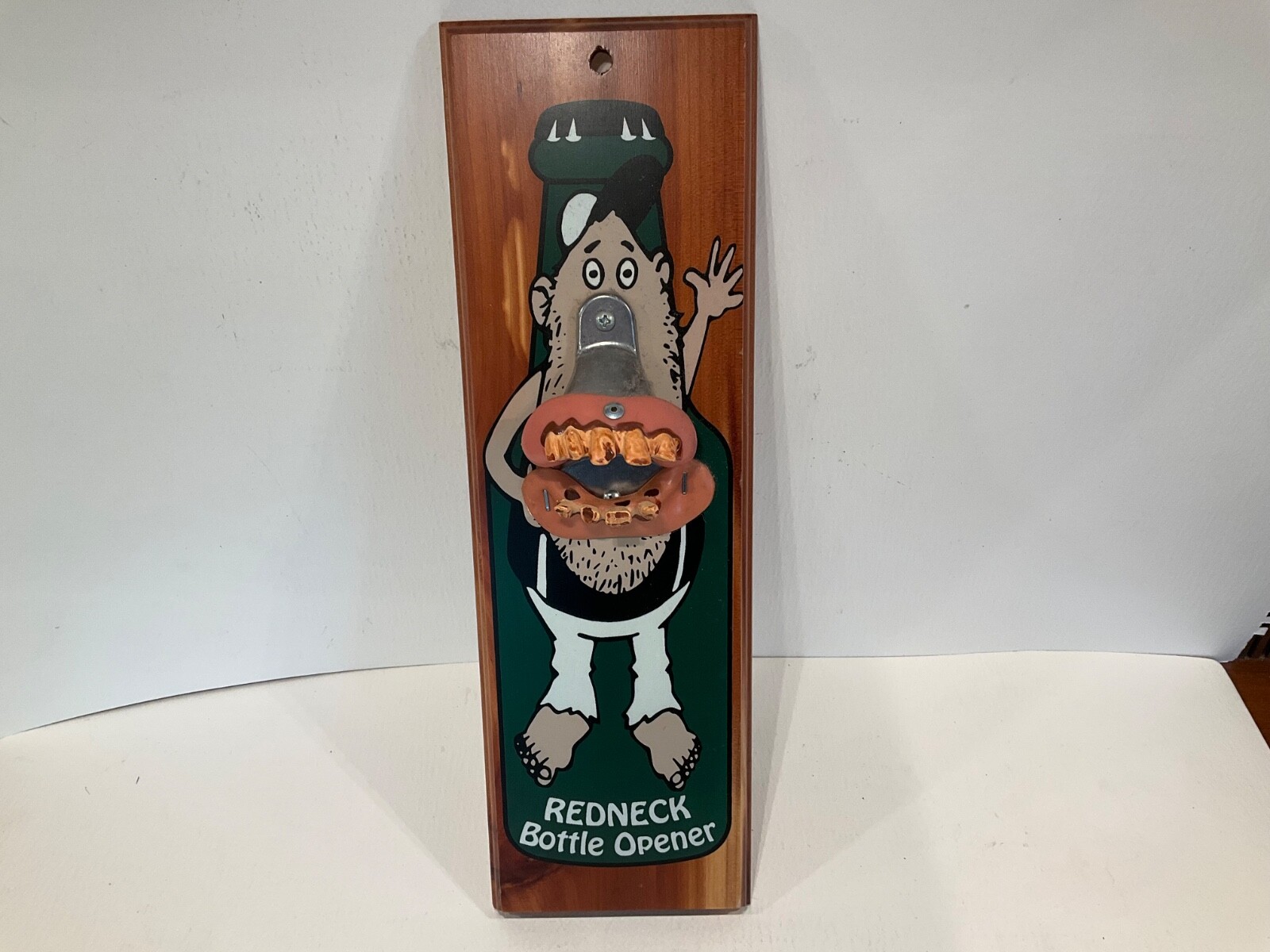 REDNECK Bottle Opener Wall Mounted Bottle Opener Bar Decor