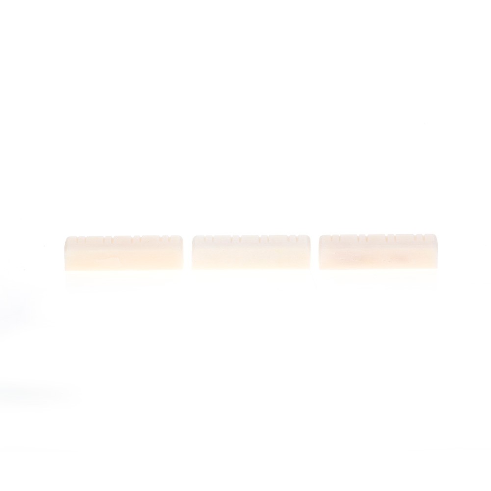 3Pcs Mandolin Bone Nuts Durable String For 8 String Instrument Repair EBTJ