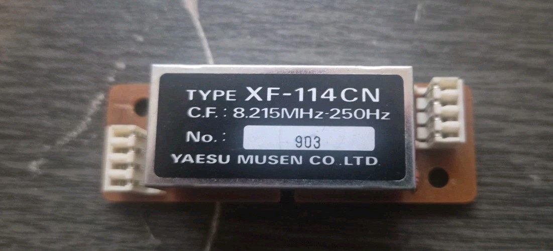 Yaesu YF-114CN  (XF-114SN)  250hz CW filter - 8.215mhz center