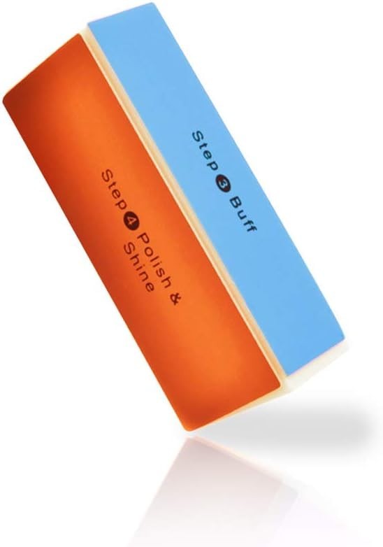 4-Step Buffing Block Nail Buffer for High Gloss Finish - Ideal for DIY Manicures