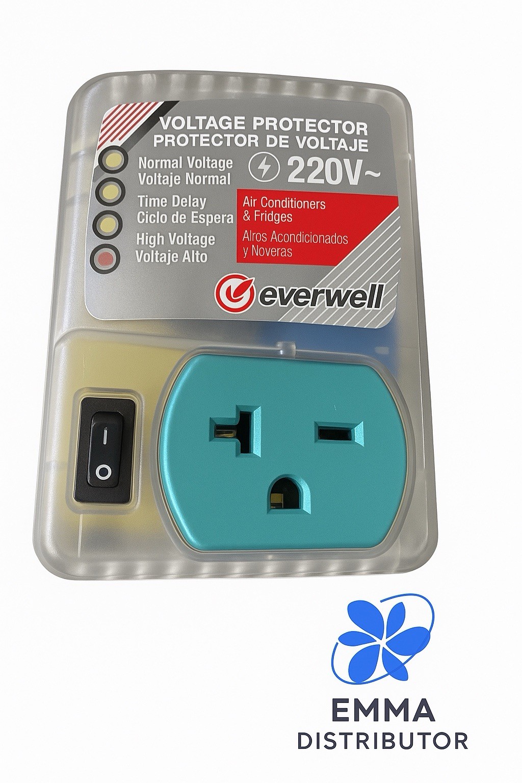 Voltage Protector 220V – 50/60Hz 20A, Air conditioners & Fridges