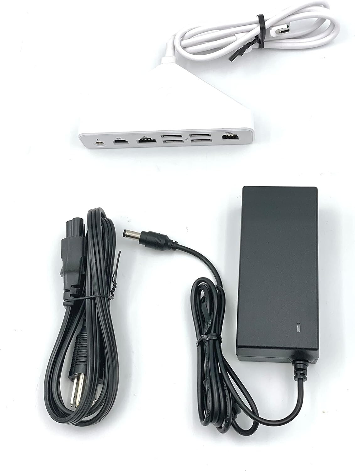 Clover Station Hub and Power Adapter, original - came with credit card reader