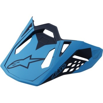 Alpinestars Visor for S-M10 Supertech Helmets - Meta/Matte Blue Motorcycle