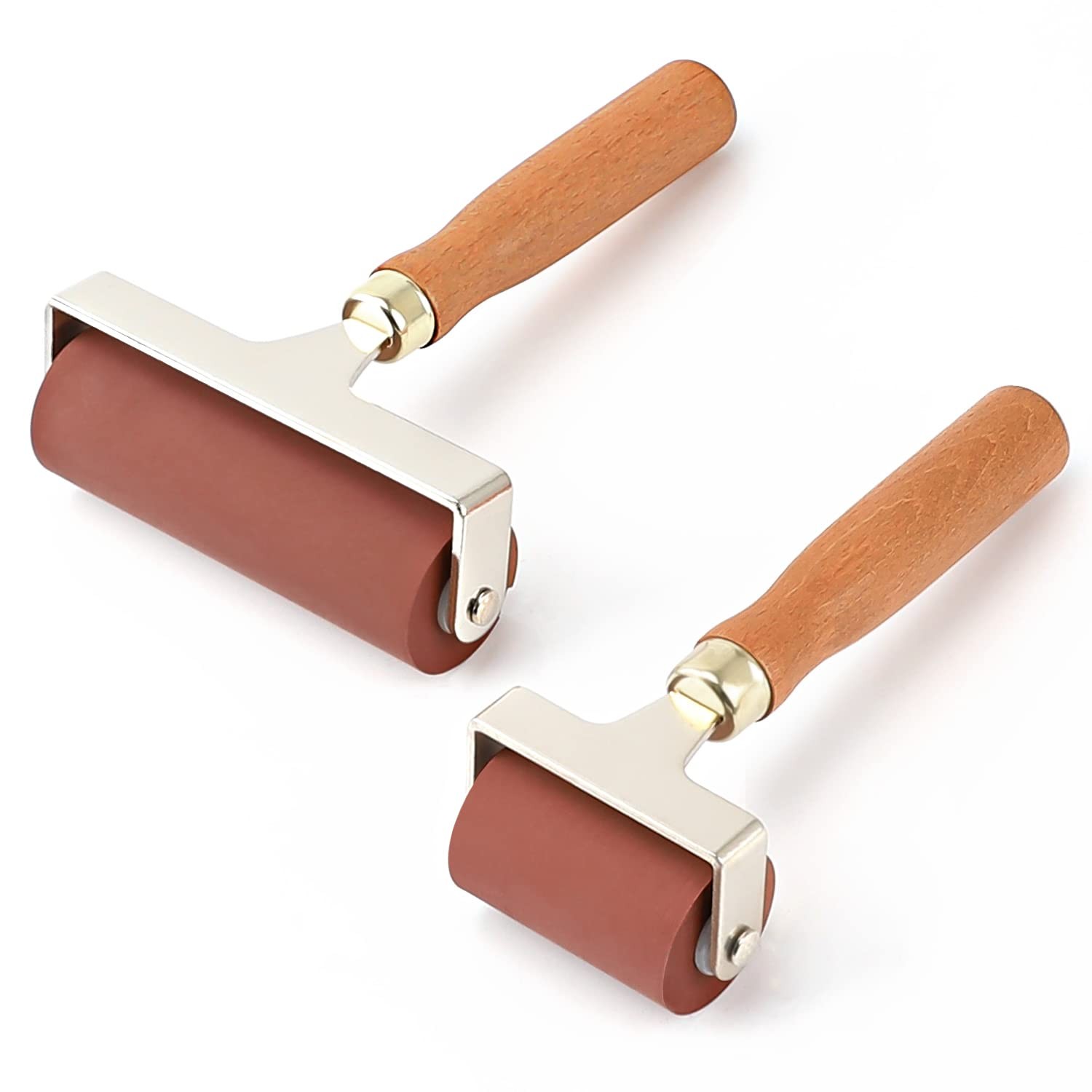 Soft Rubber Roller, Brayer Ideal for Anti Skid Tape Construction Tools, Print...