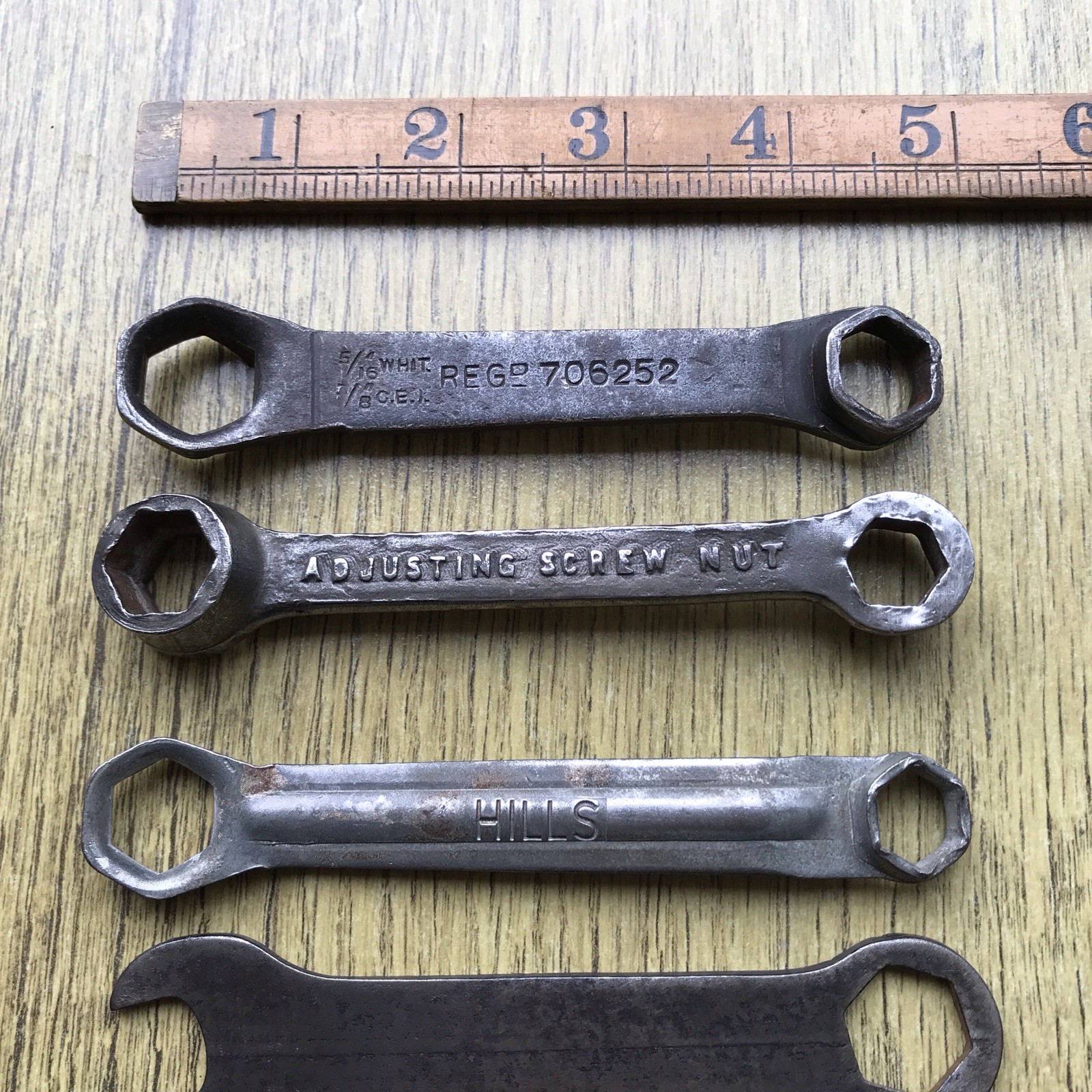 9 Vintage Classic Car Tool Kit Spanner’s