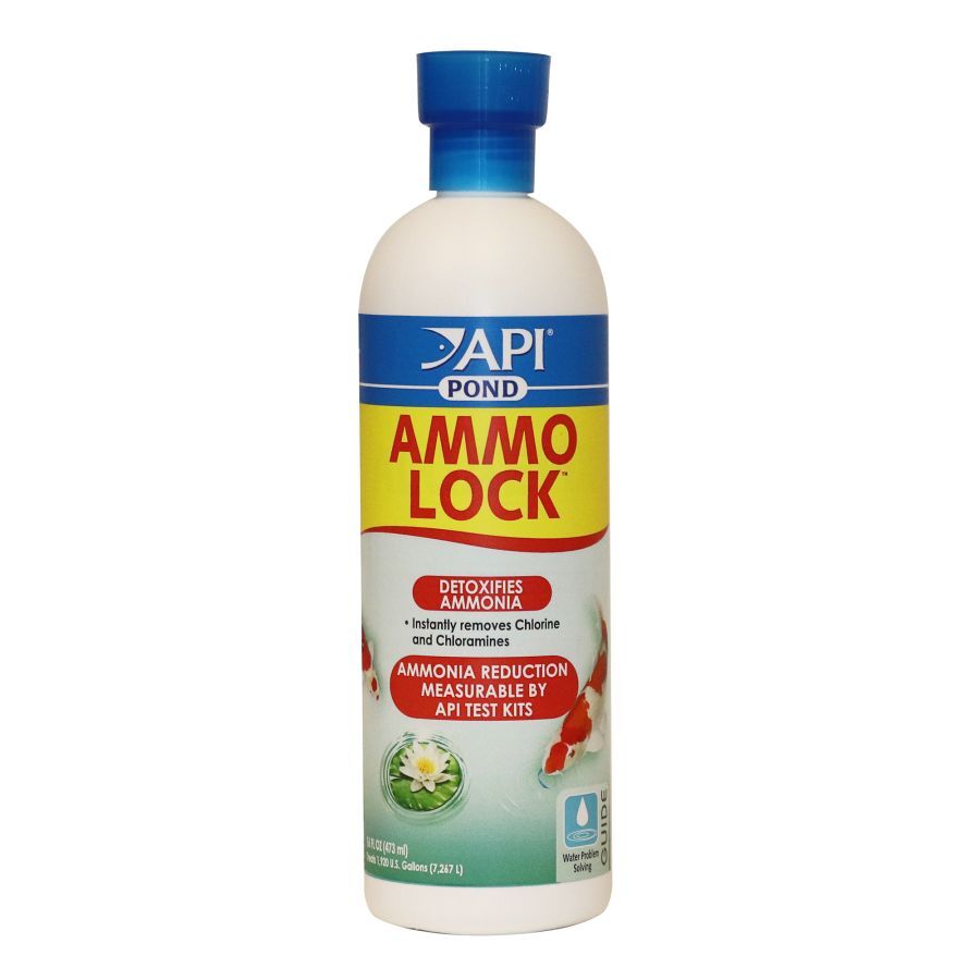 PondCare Ammo Lock Ammonia Detoxifier for Ponds (16 oz (Treats 1,920 Gallons))