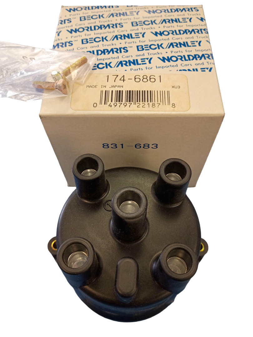 Distributor Cap Beck Arnley 174-6861 for 310 Pulsar Sentra Brat GL GL10 XT