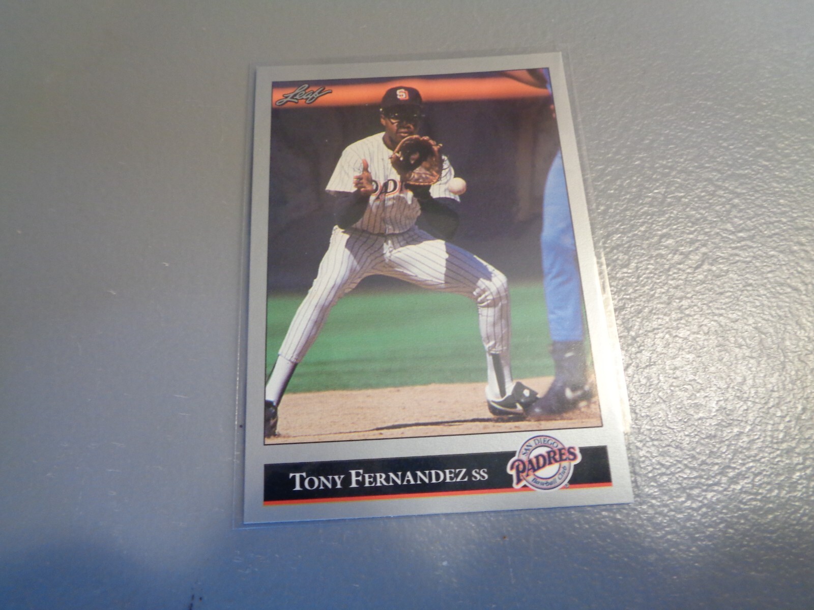 1992 Leaf Baseball #187 Tony Fernandez