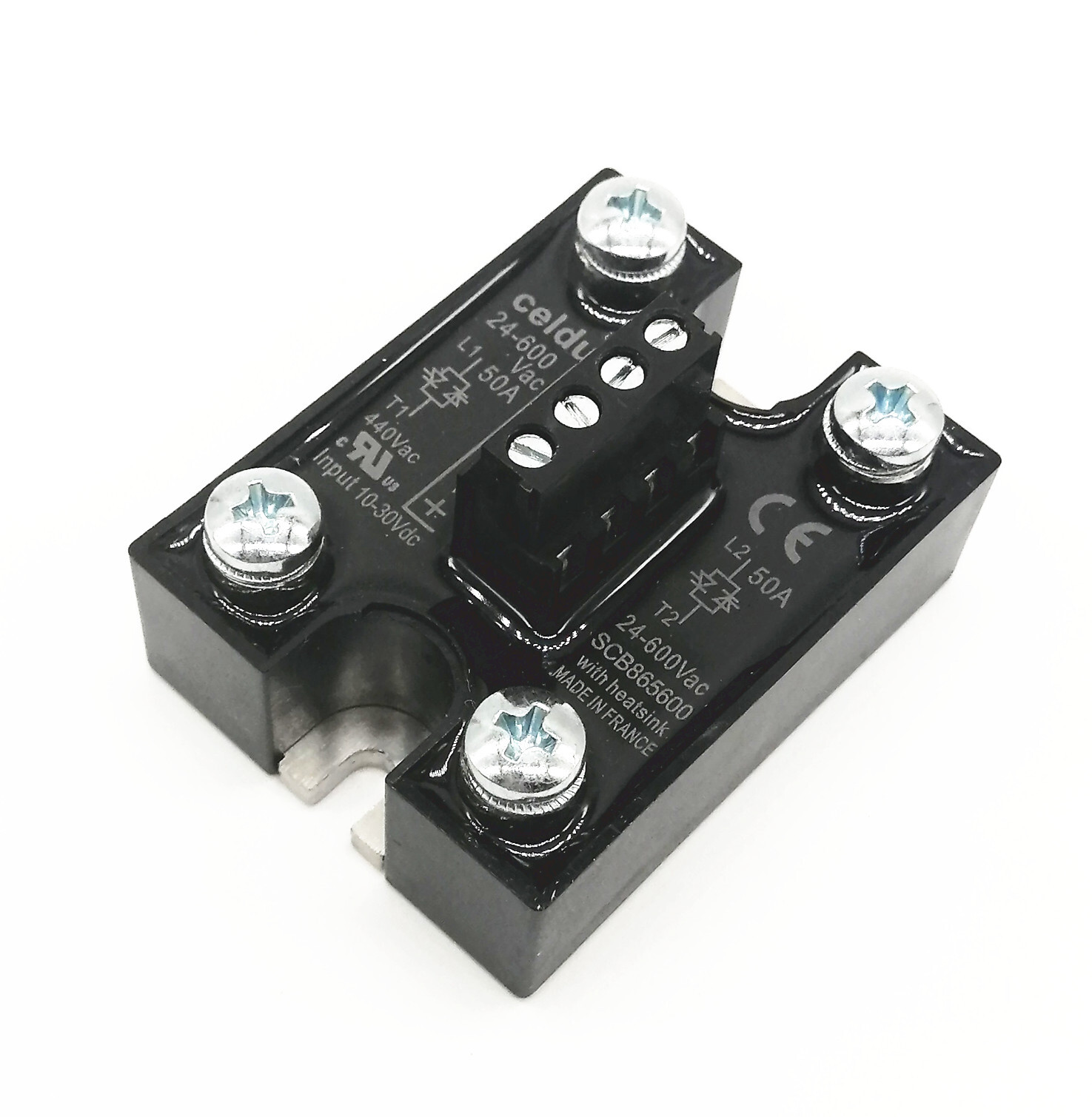 Celduc solid state relay SCB865600 50A 24-600VAC