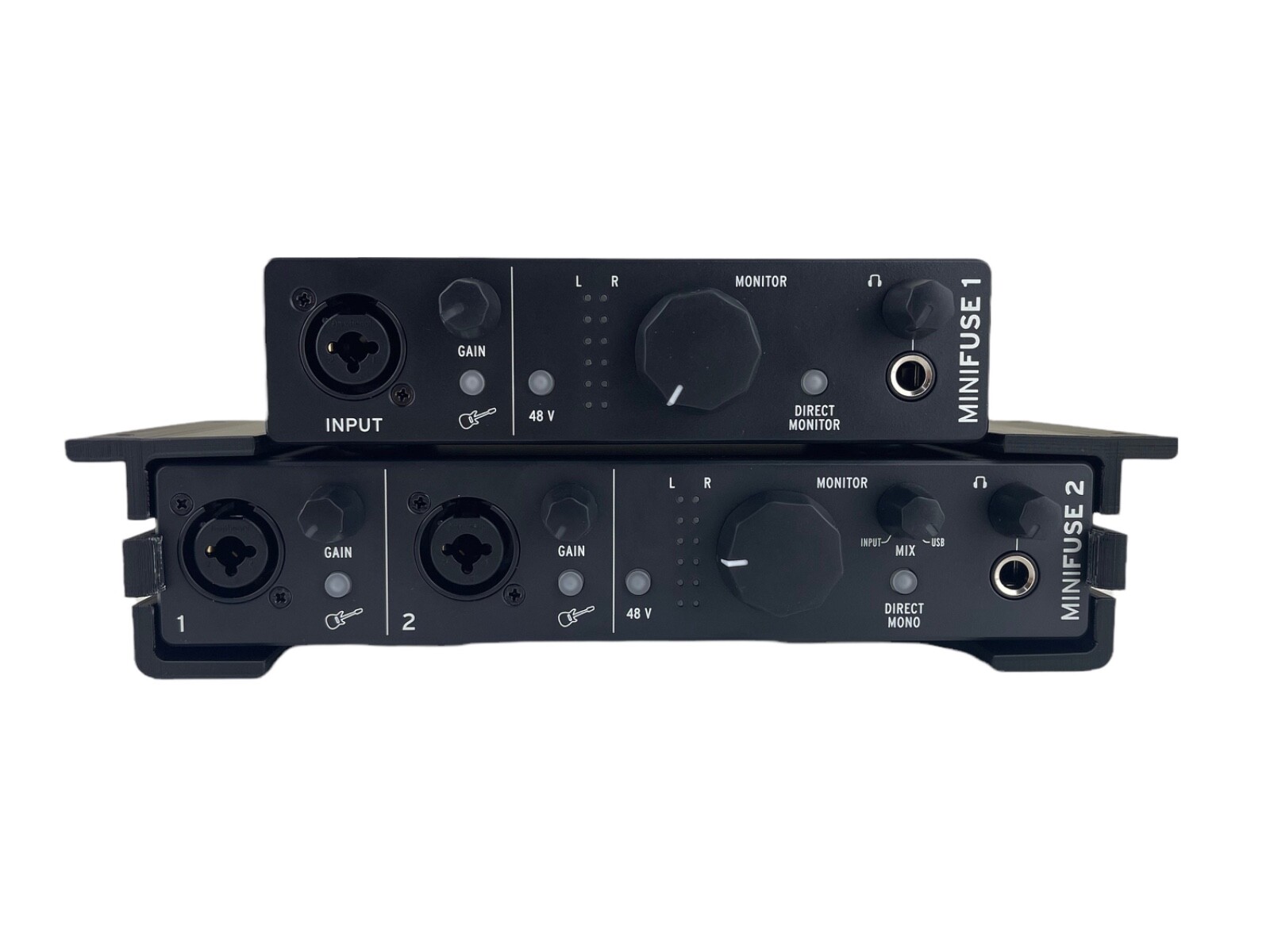 Desk Mount Kit for Arturia MiniFuse 1, 2, & 4 - Under Desk Mount Brackets