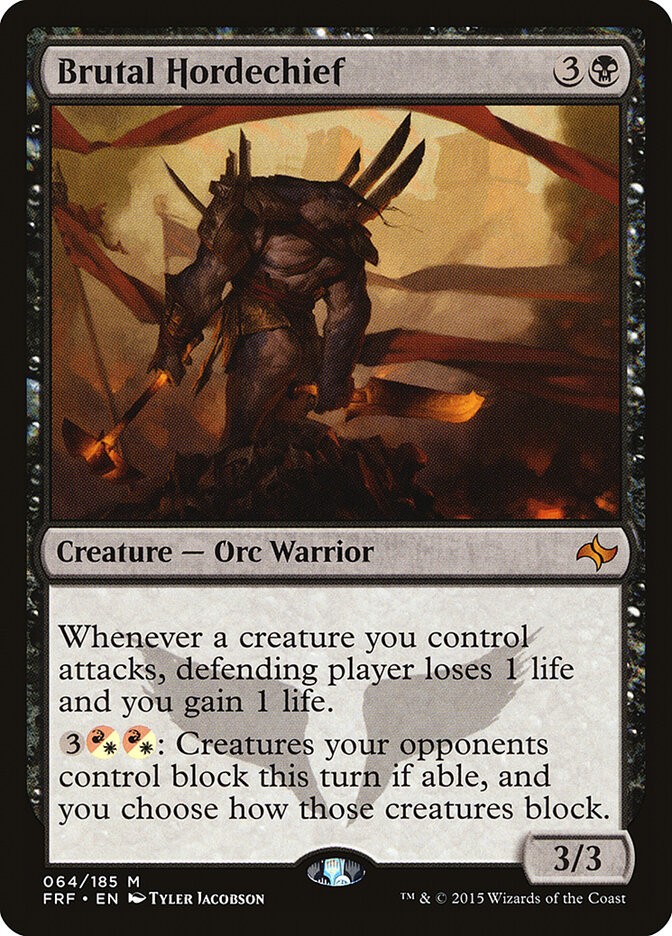 Brutal Hordechief (064) Fate Reforged FRF MTG Magic