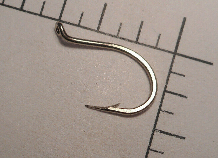 Mustad #3 Viking OCTOPUS Hooks Nickelplated Reversed 5x Short Shank 9531