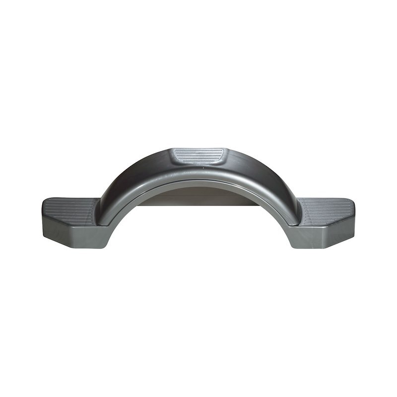 Fulton 008592 Trailer Fender; Single Wheel Round; Fits 12 Inch Wheels; 33-1/2 In