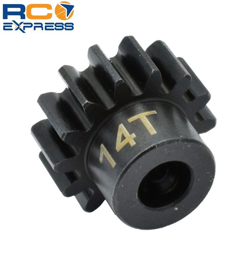 Hot Racing 14t Steel Mod 1 Pinion Gear 5mm NSG14M1