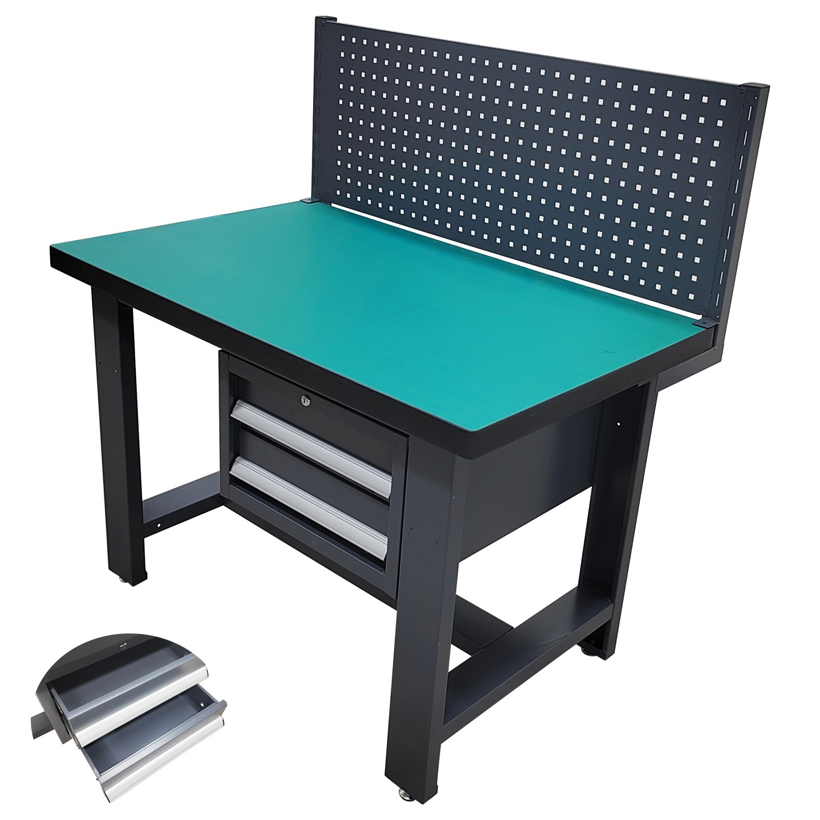 47.2x29.5" Anti-Static Assembly Line Work Table Loading 1 Ton for Factory etc.