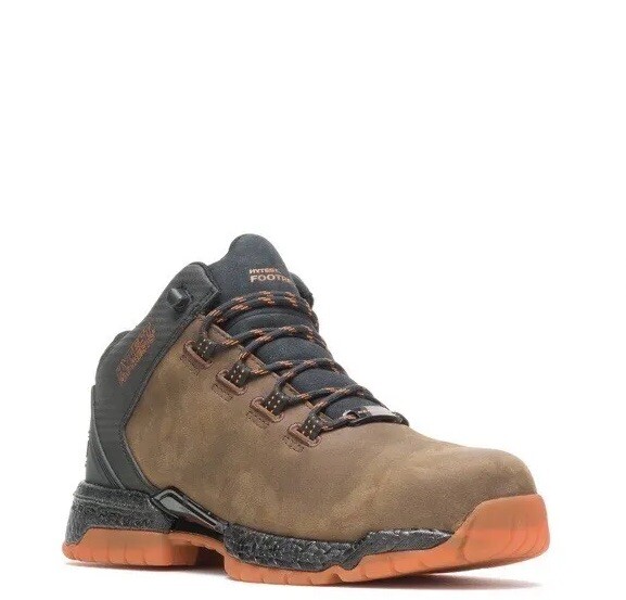 NEW Men’s Size 11 D Hytest FootRests 2.0 Composite Toe Work Boots Brown K21101.
