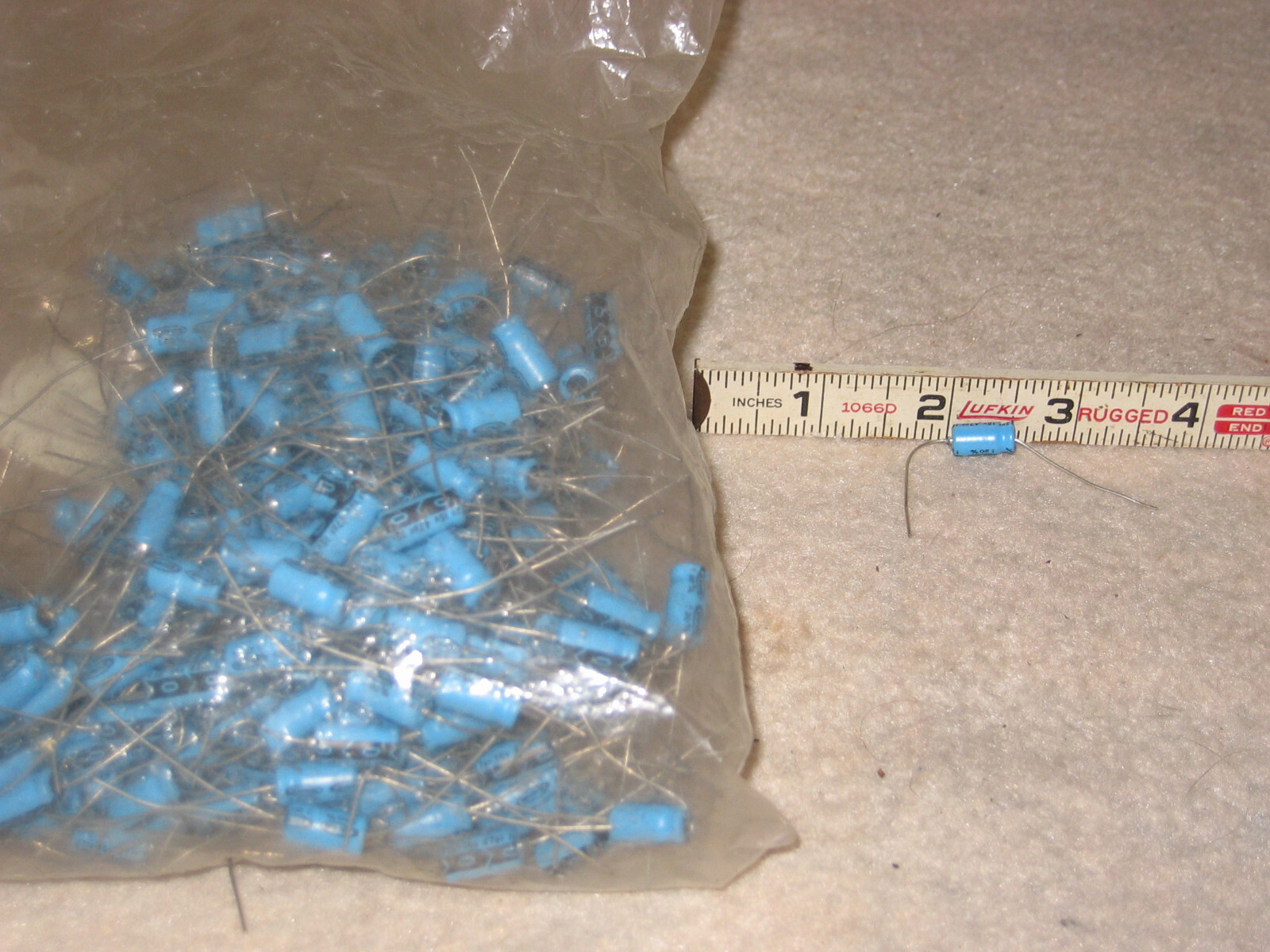 NOS Xicon Axial Capacitors 47uf 16V Loc T6
