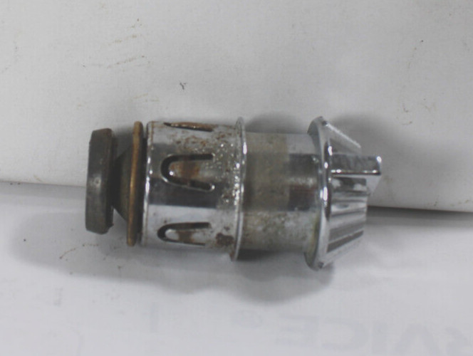1955 DODGE CORONET CIGARETTE CHROME LIGHTER ASSEMBLY KNOB & BEZEL