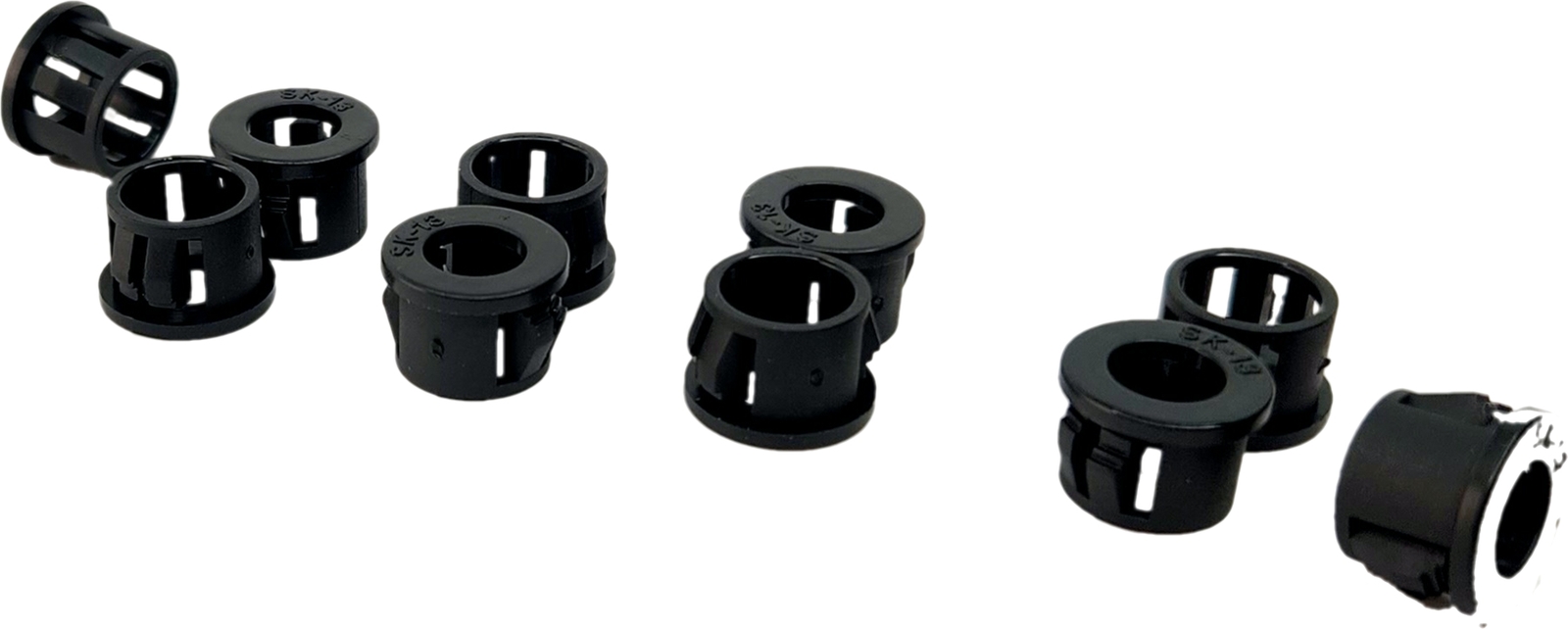 Sky High Car Audio Plastic Grommets 100 Pack for 8ga B