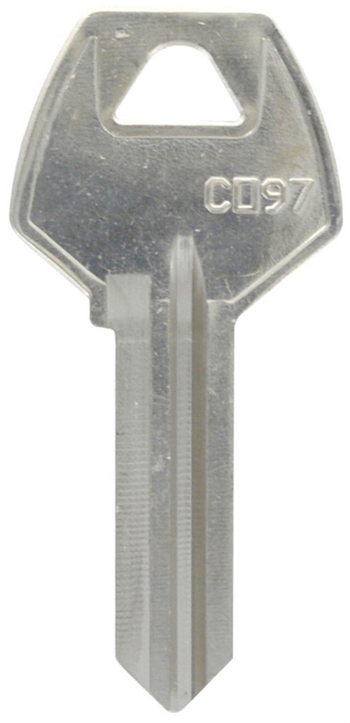 Hillman 532019 KeyKrafter CO97 Single Side Universal Blank Key #2019 (Pack of 4)