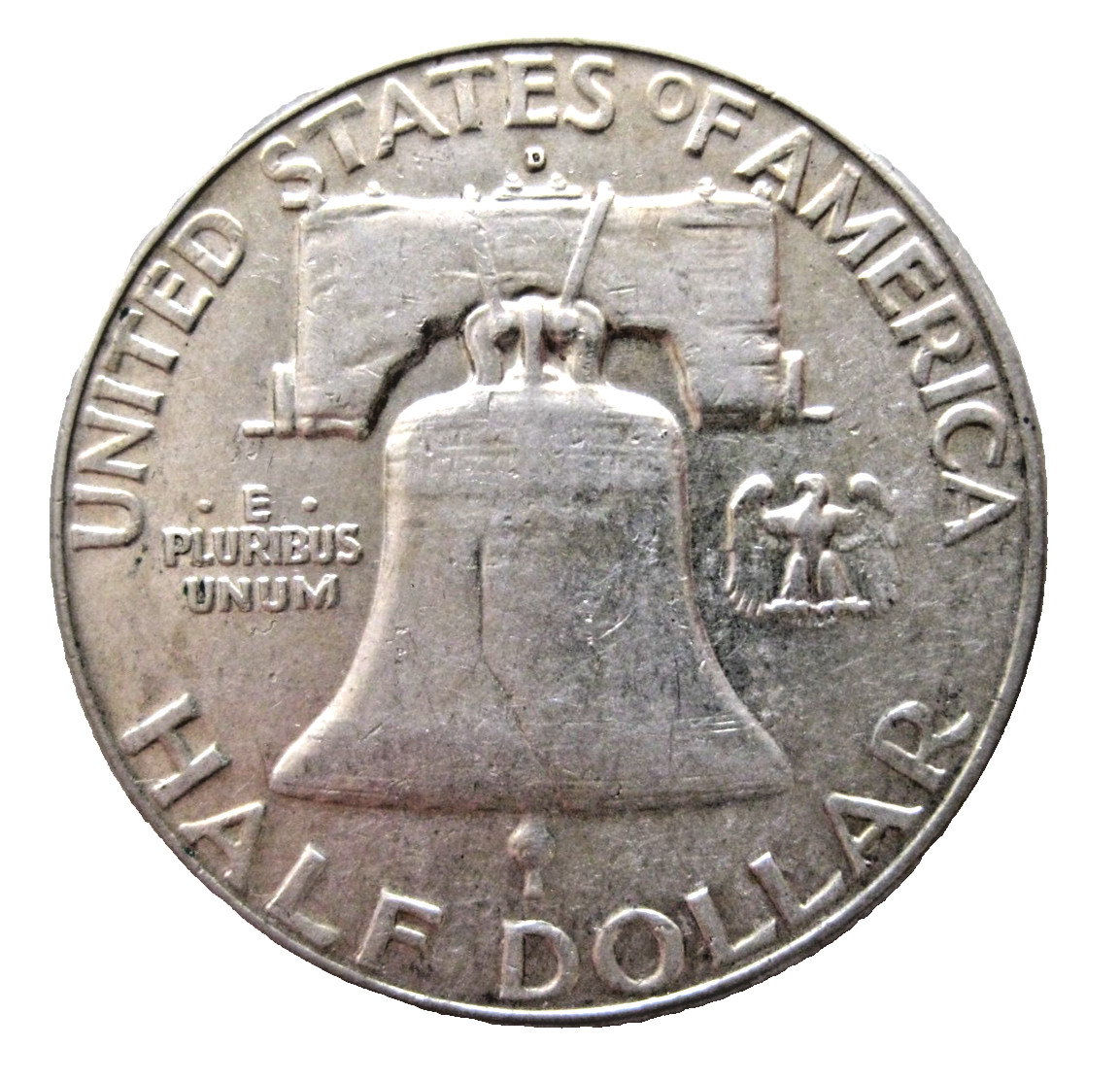 1963-D Benjamin Franklin Half Dollar, Brilliant About Uncirculated, 90% Silver d