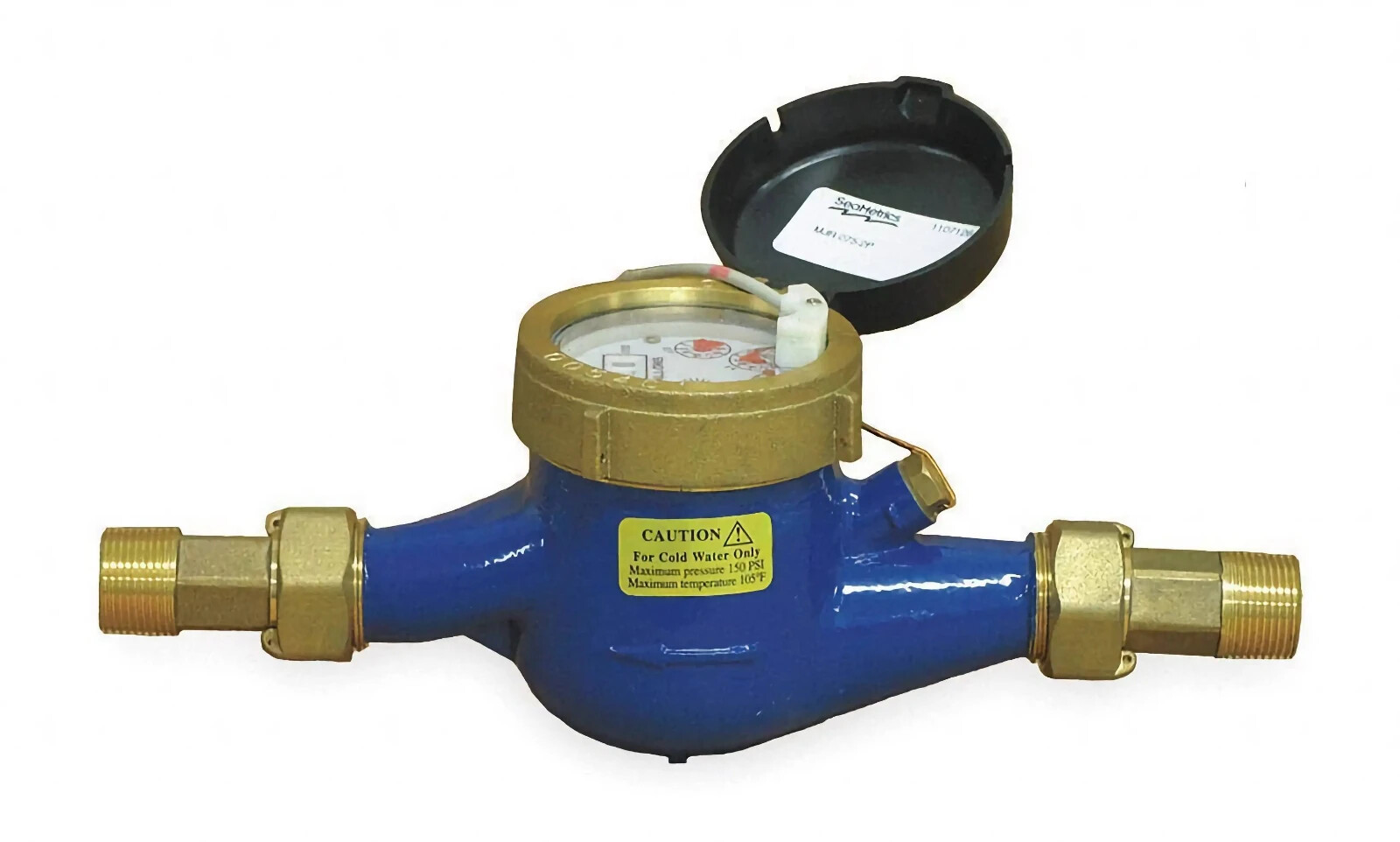 SEAMETRICS 25MM BRONZE FLOW METER MJR-100-10G-06