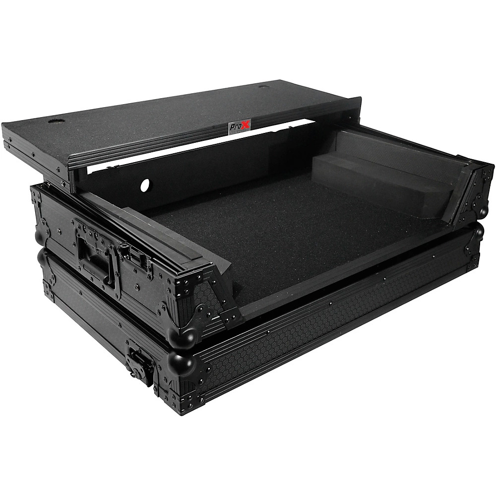 ProX Flight Case For RANE ONE Dj Controller W-Sliding Laptop Shelf & Wheels