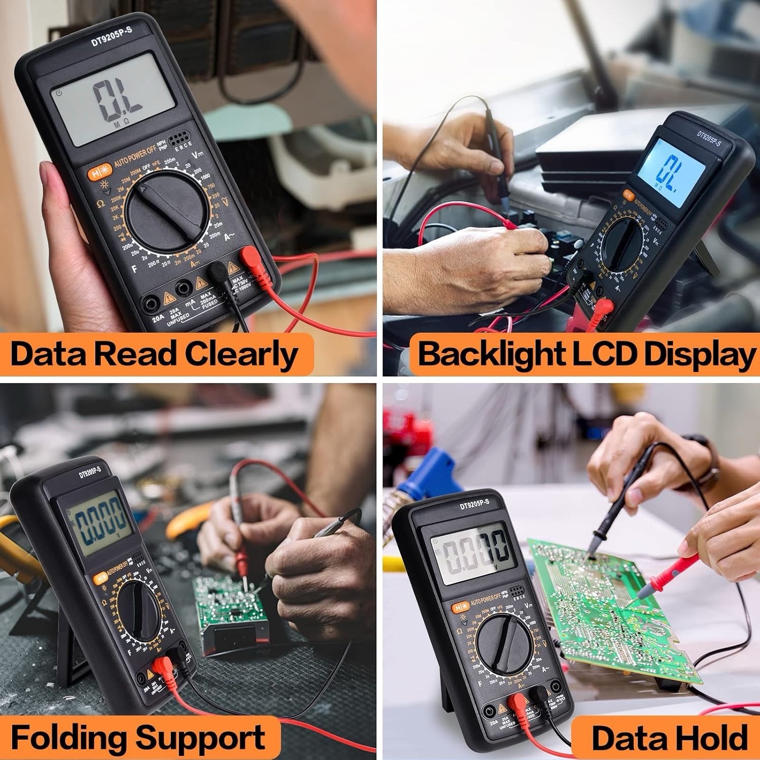 Digital Multimeter Tester, Multimeter Tester Pocket Voltmeter