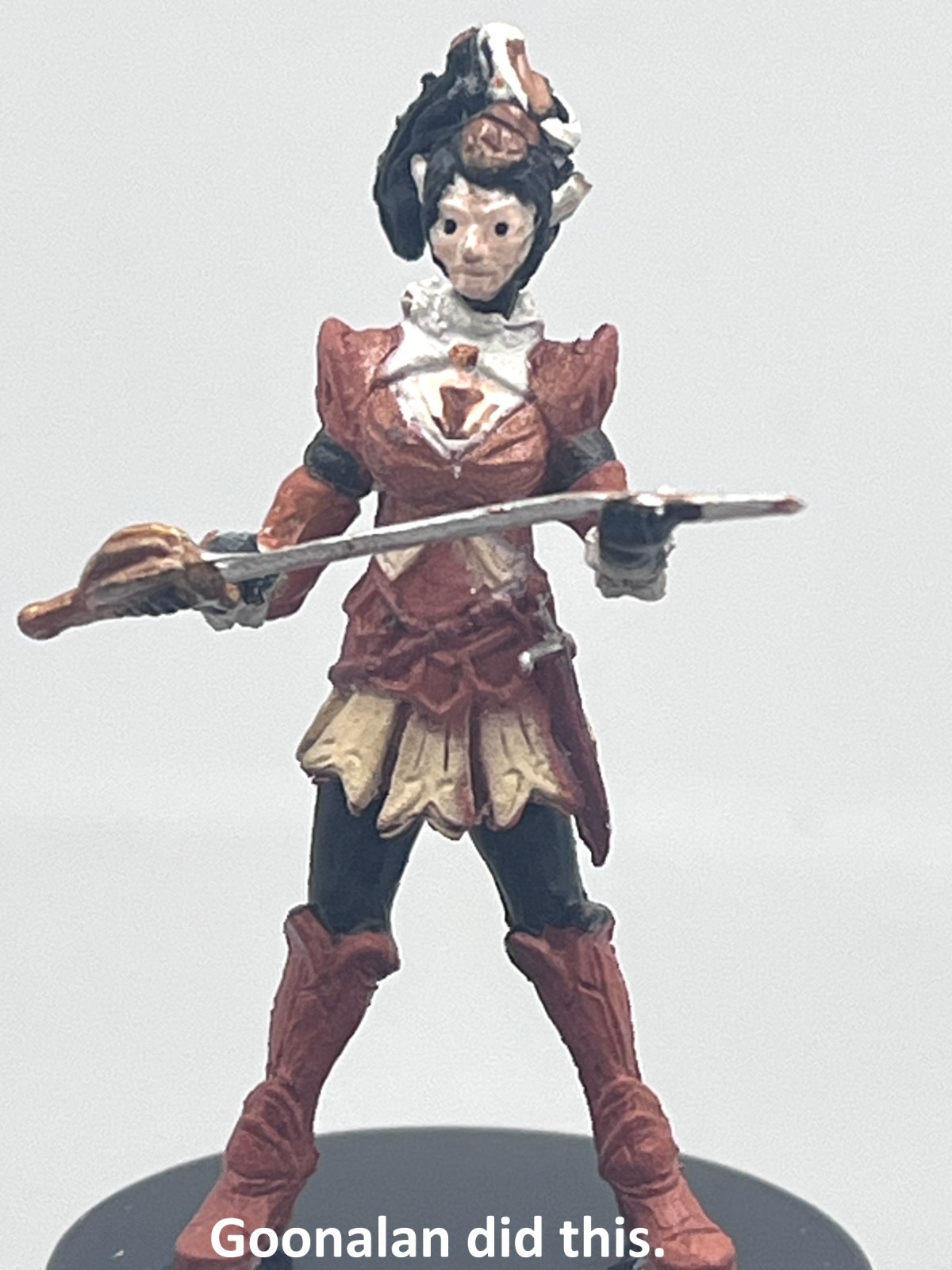 D&D Pathfinder Mini Lost Coast 24 Half-Elf Haughty Avenger UC