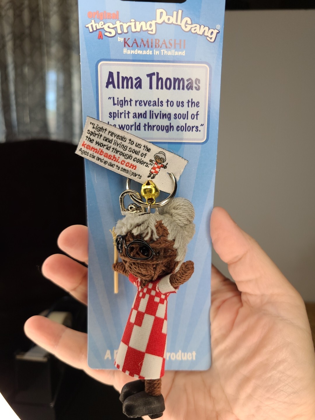 Kamibashi Alma Thomas Original String Doll Gang Keychain Clip New M1