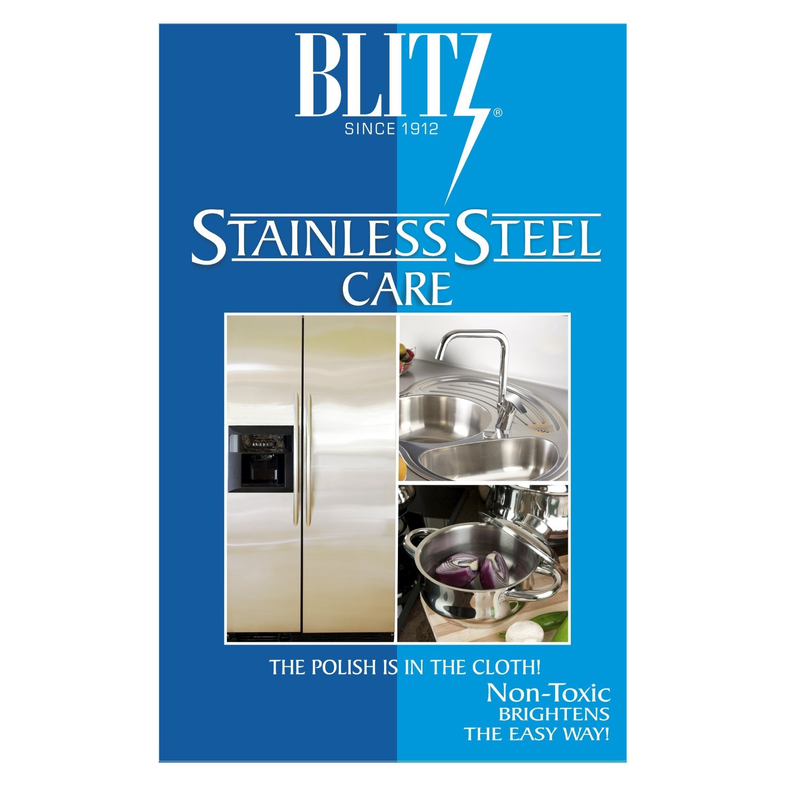 Blitz Stainless Steel Polishing & Cleaning Care Cloth