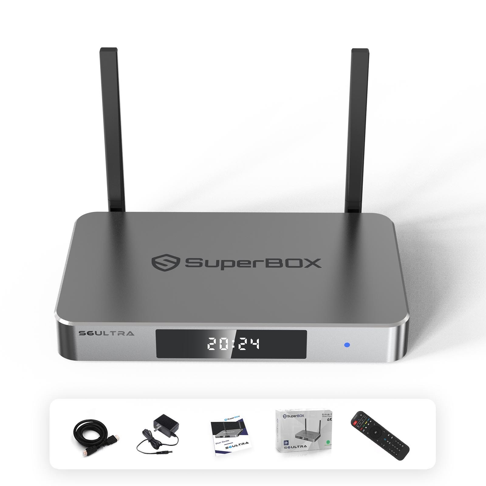 SuperBox S6 Ultra Streaming Media Player - Authorized Distributor -Ship Same Day