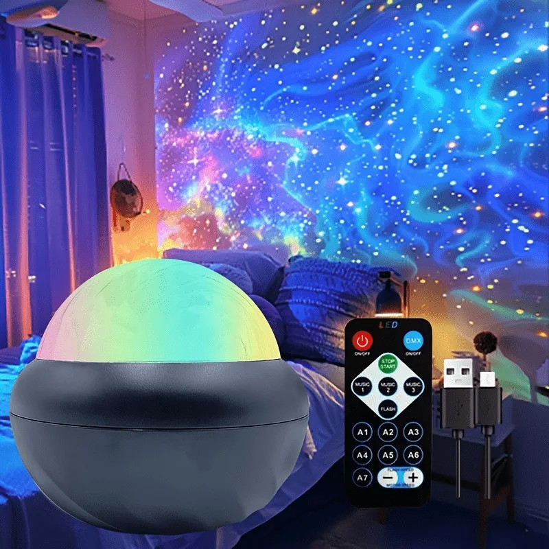 Star Projector Night Galaxy USB LED Lamp