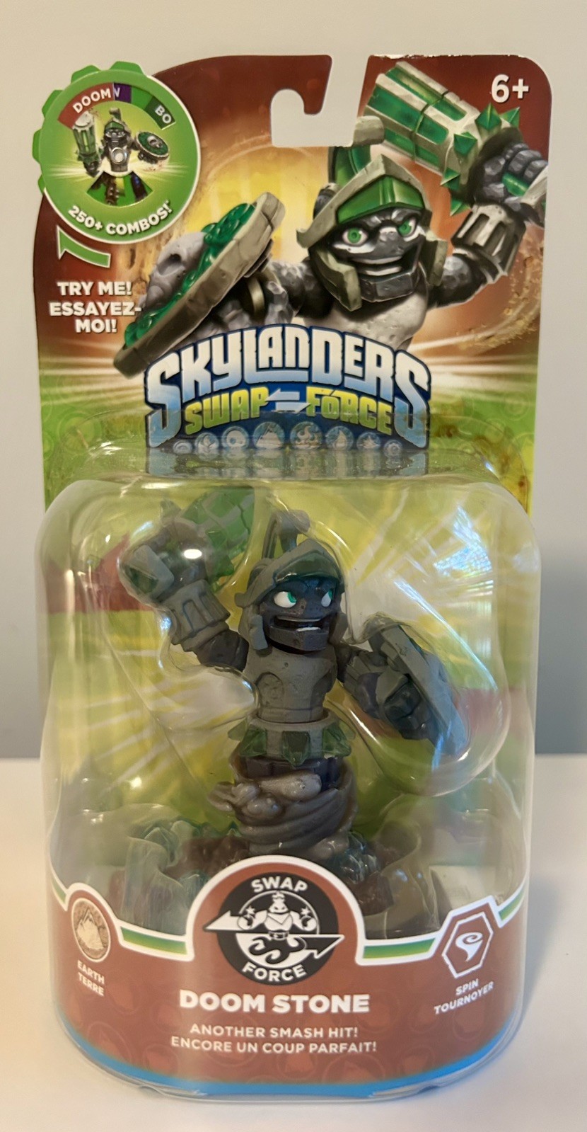 Skylanders - Swap-Force - Doom Stone 💀🪨 2013 - New/Store Pk re-glued