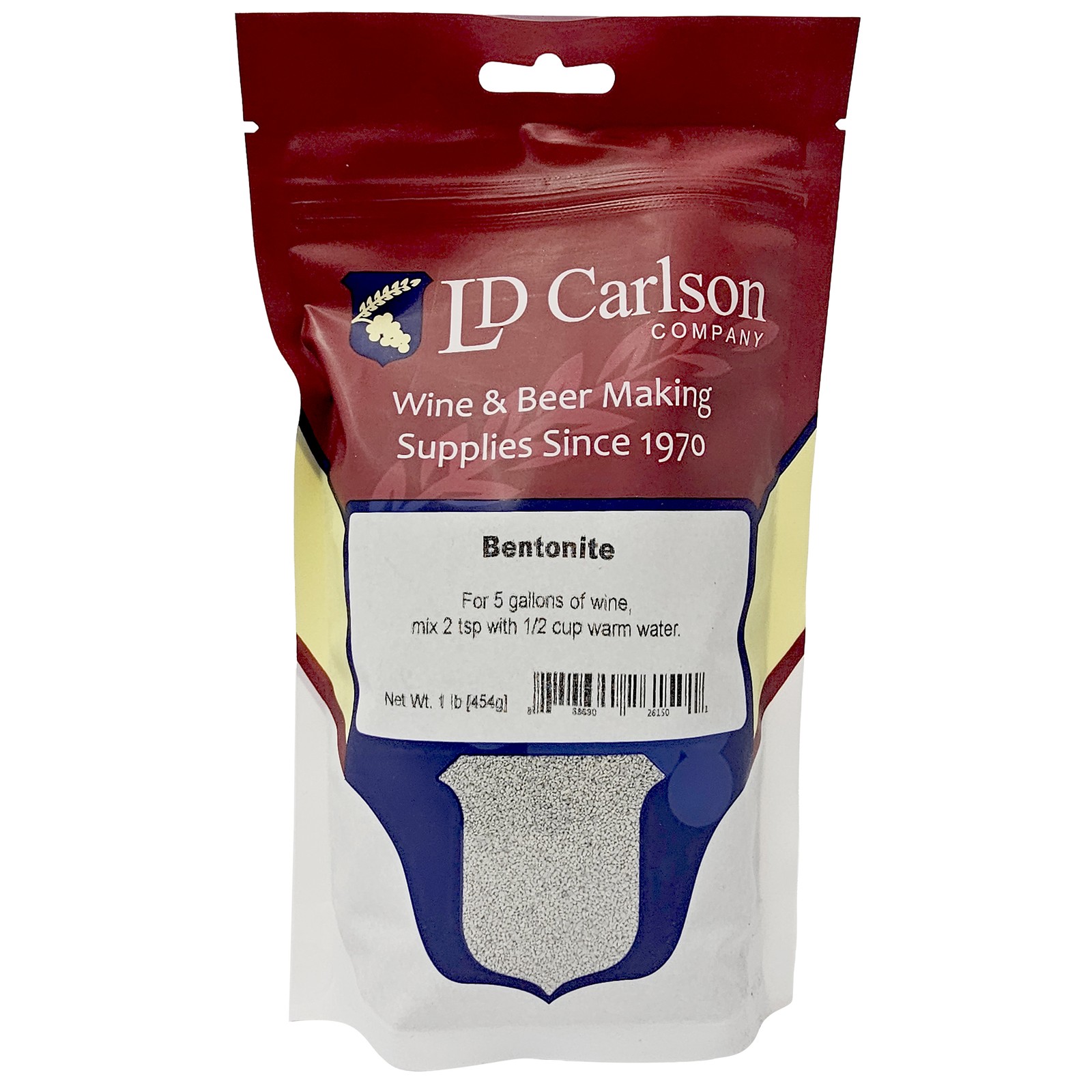 1LB Bentonite for Wine Making and More