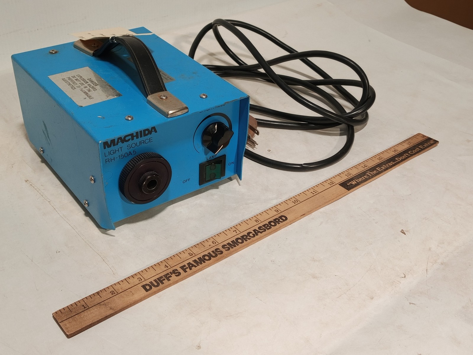 Machida RH-150A5 Light Source 150W Endoscope Borescope Fiber Optic Tested