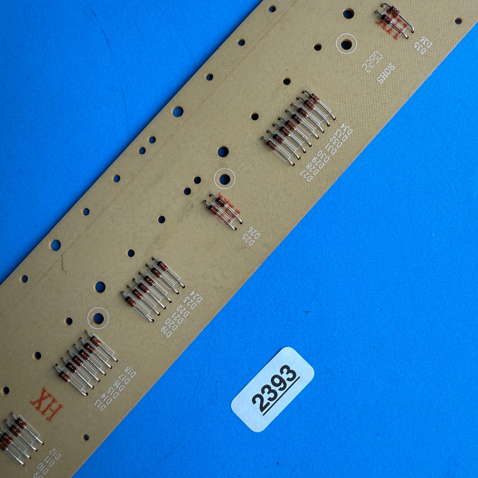 M-AUDIO O2 MIDI Controller Keyboard Used Part: Key Contact PCB Circuit Board