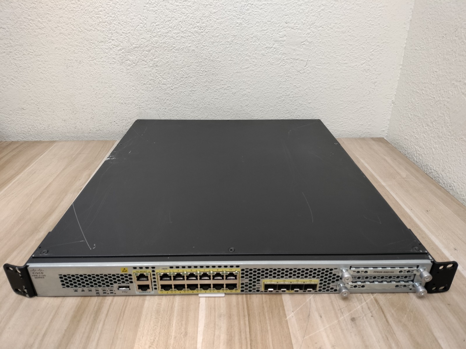 Cisco FPR-2110 FPR2110 Firepower 2100 Firewall Appliance w/ FPR2K-SSD100
